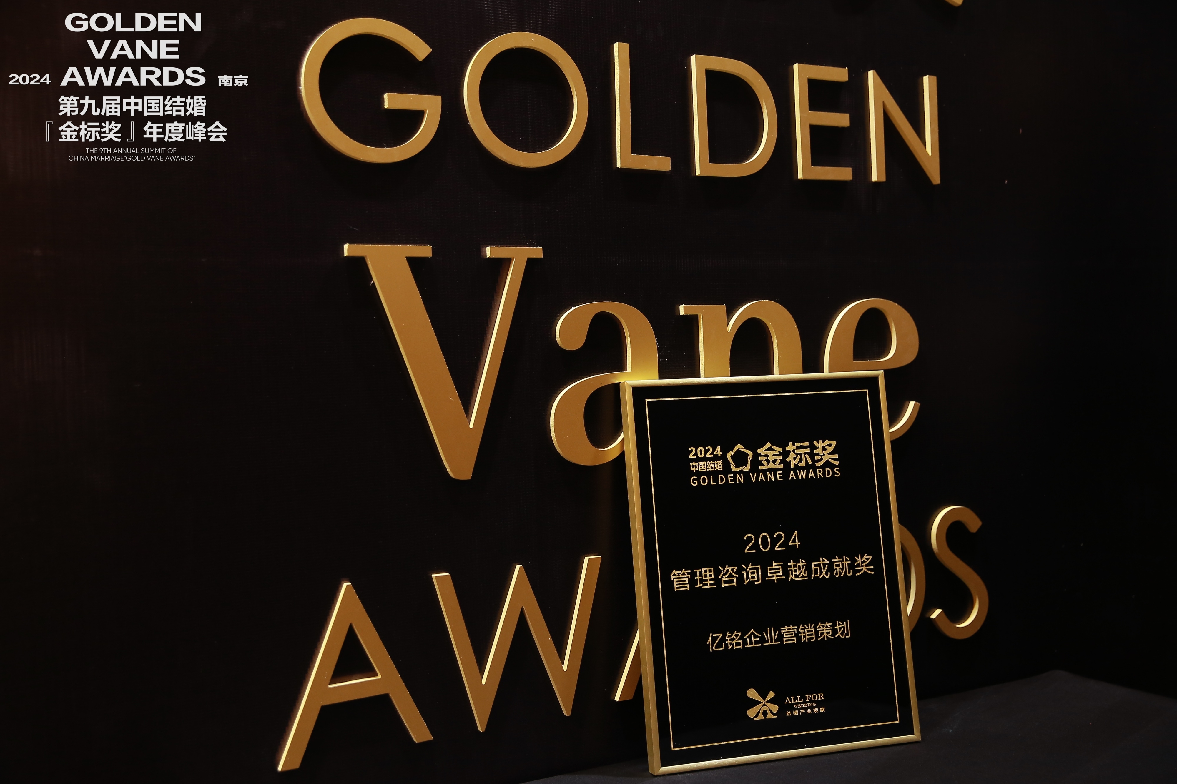 億銘企業(yè)營銷策劃，榮獲“2024管理咨詢卓越成就獎(jiǎng)”