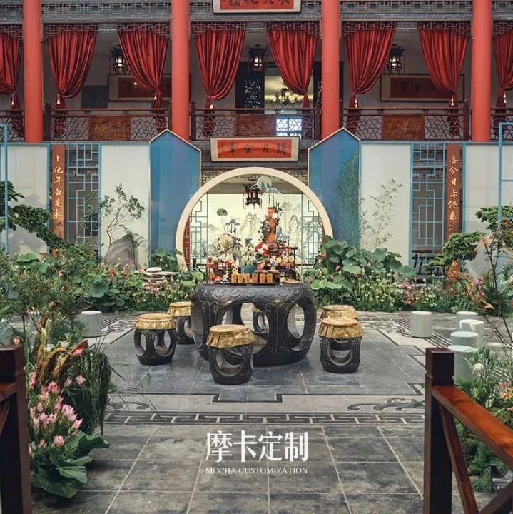 用中國傳統(tǒng)色打開這6場婚禮！